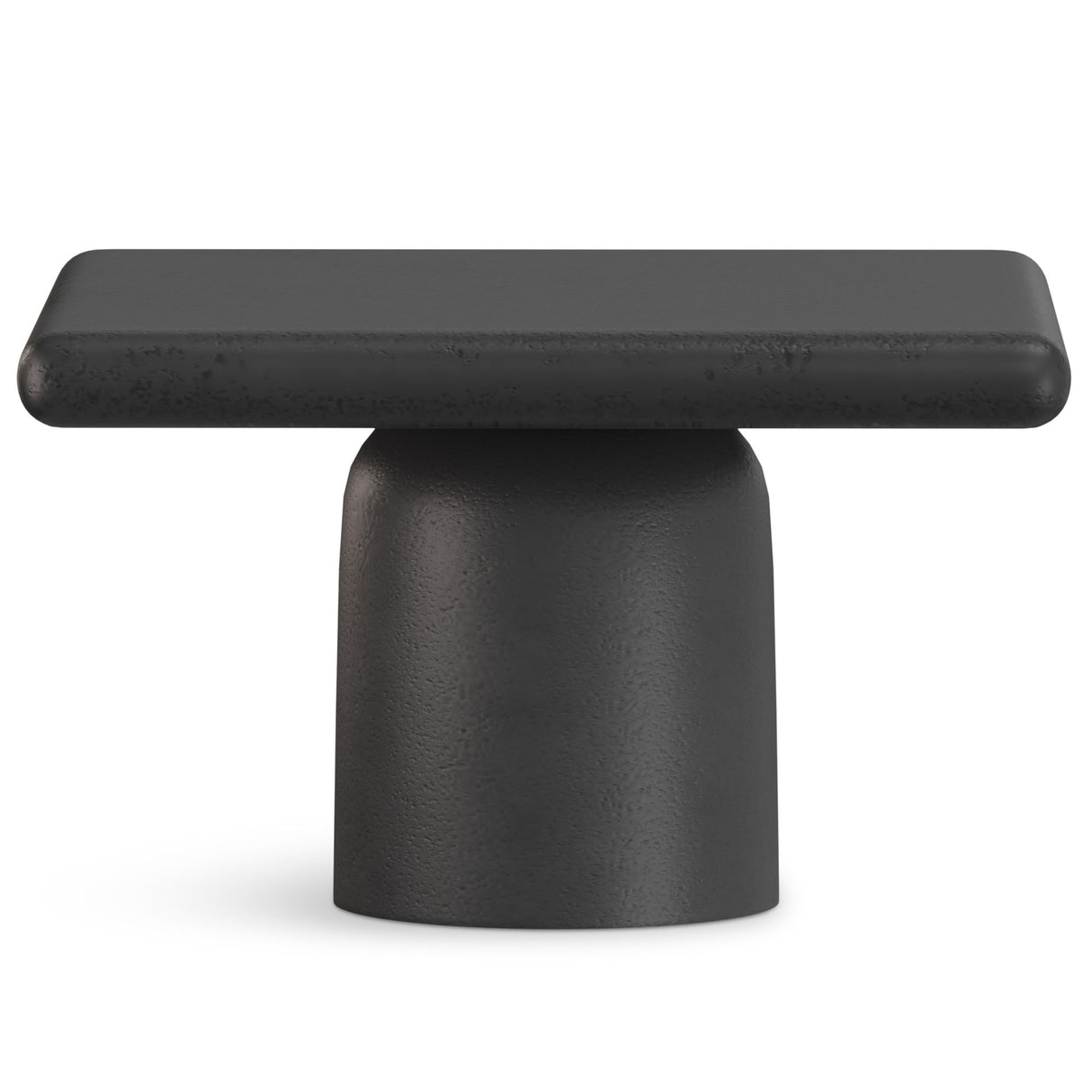 Zachary - 2 Piece Set Cast Aluminum Coffee Table - Black by Simpli-Home | Bel Furniture