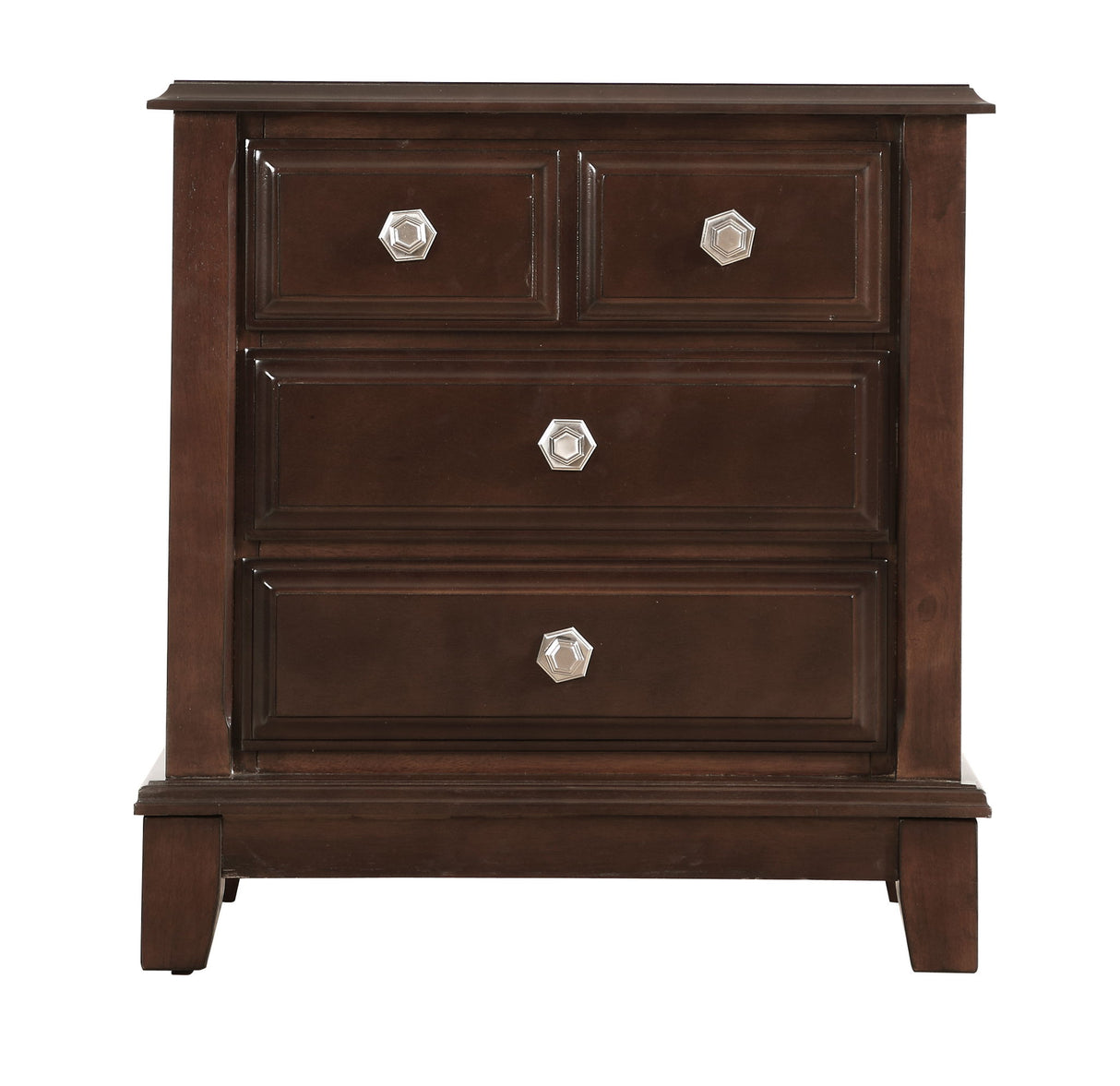 Ashford - Nightstand - Cappuccino by Glory Furniture | Bel Furniture