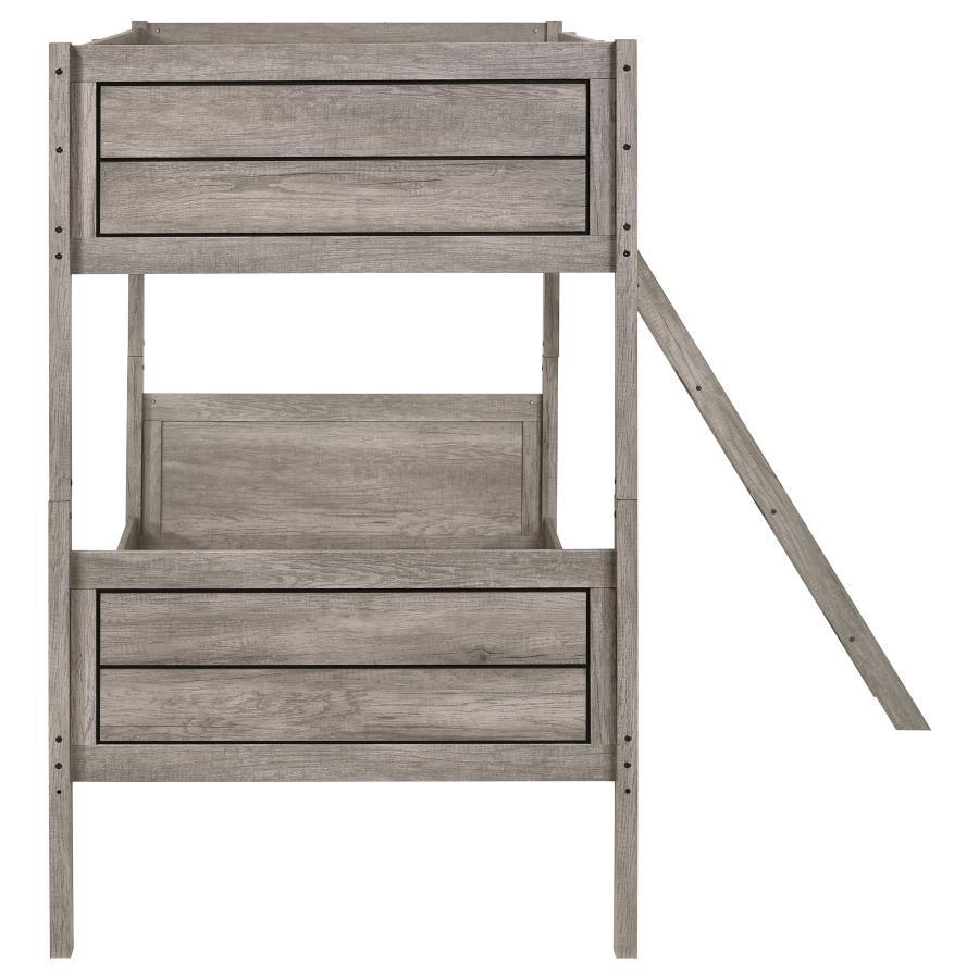 Ryder - Wood Bunk Bed by CoasterEveryday | Bel Furniture
