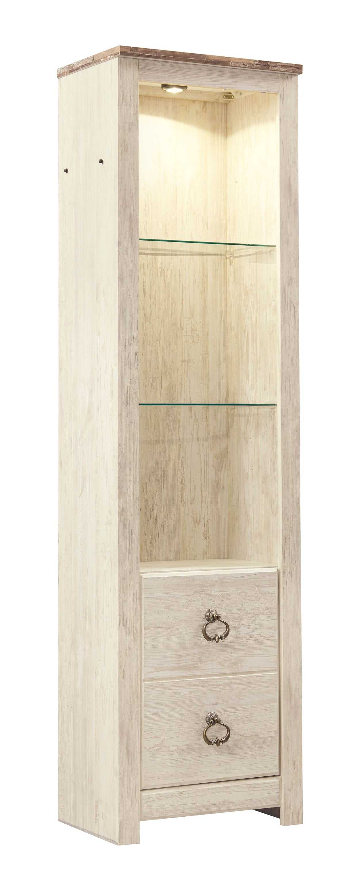 Willowton - Entertainment Center With Fireplace Option by Signature Design by Ashley® | Bel Furniture