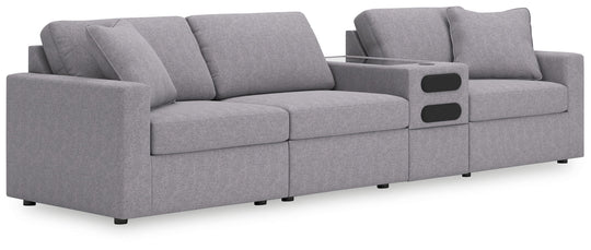Modmax - Straight Sectional - Granite