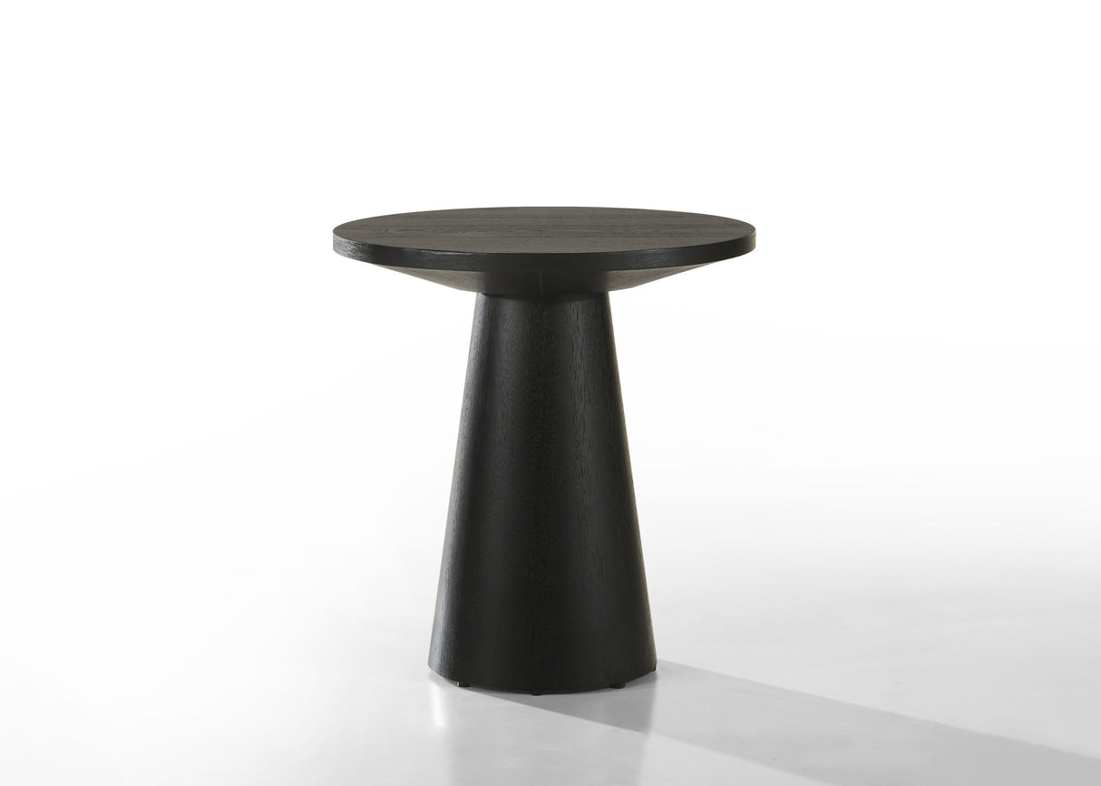 Jasper - Round Table Black Console Tables by Lilola Home | Bel Furniture