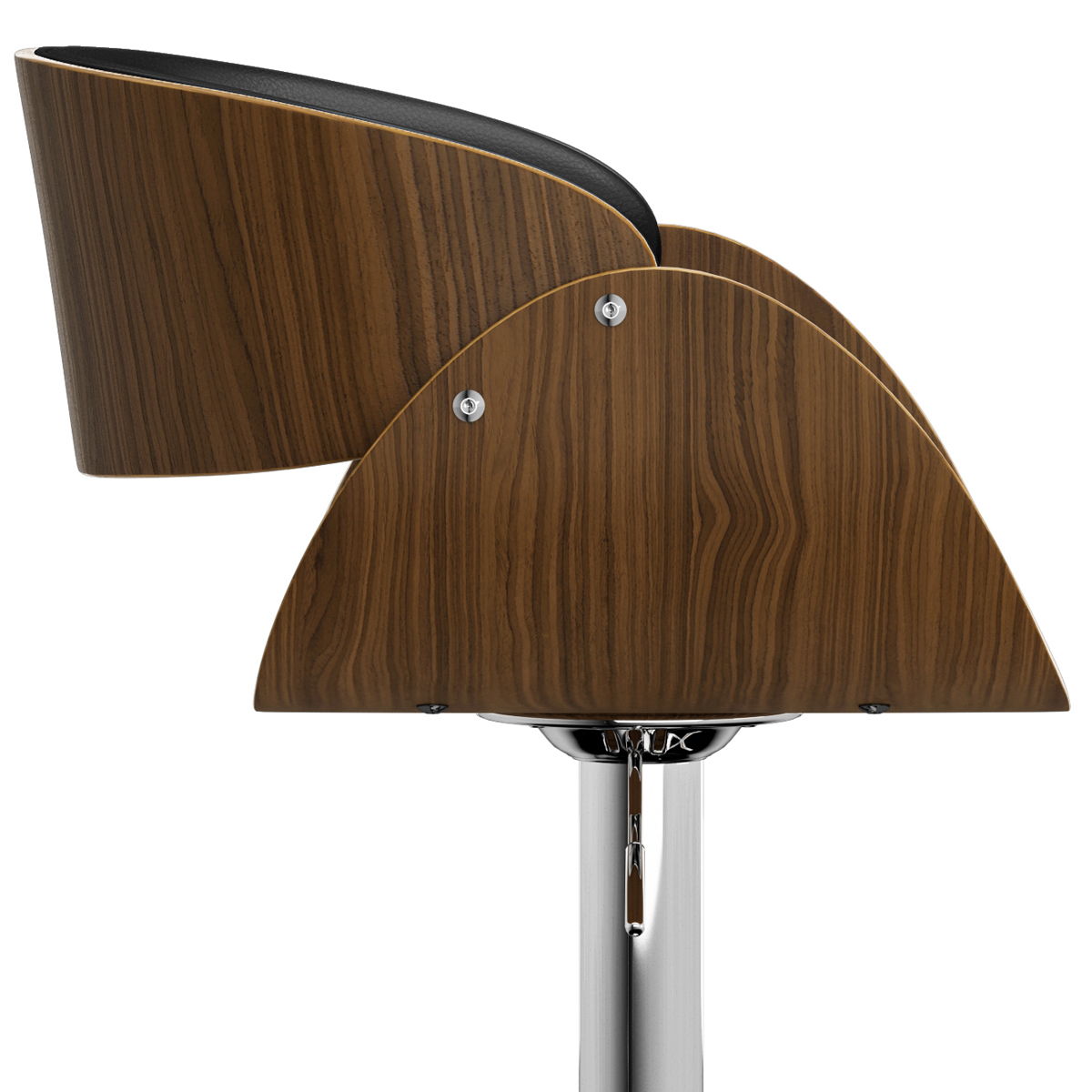 Amery - Mid Century Modern Adjustable Swivel Bar Stool by Simpli-Home | Bel Furniture