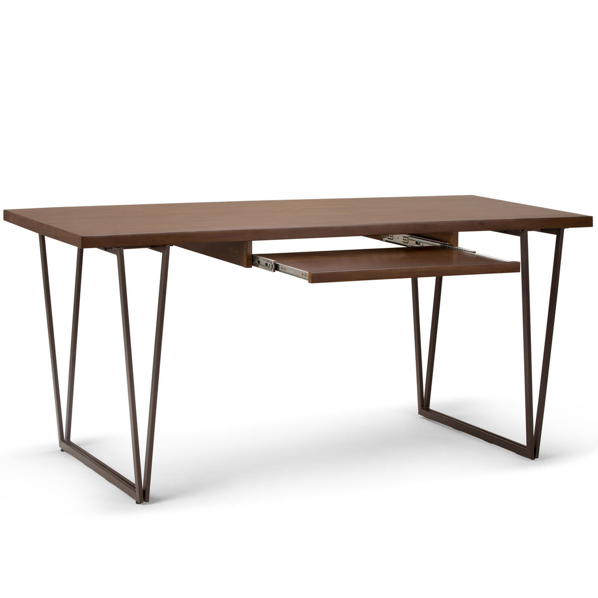 Ryder - Desk - Natural Aged Brown by Simpli-Home | Bel Furniture