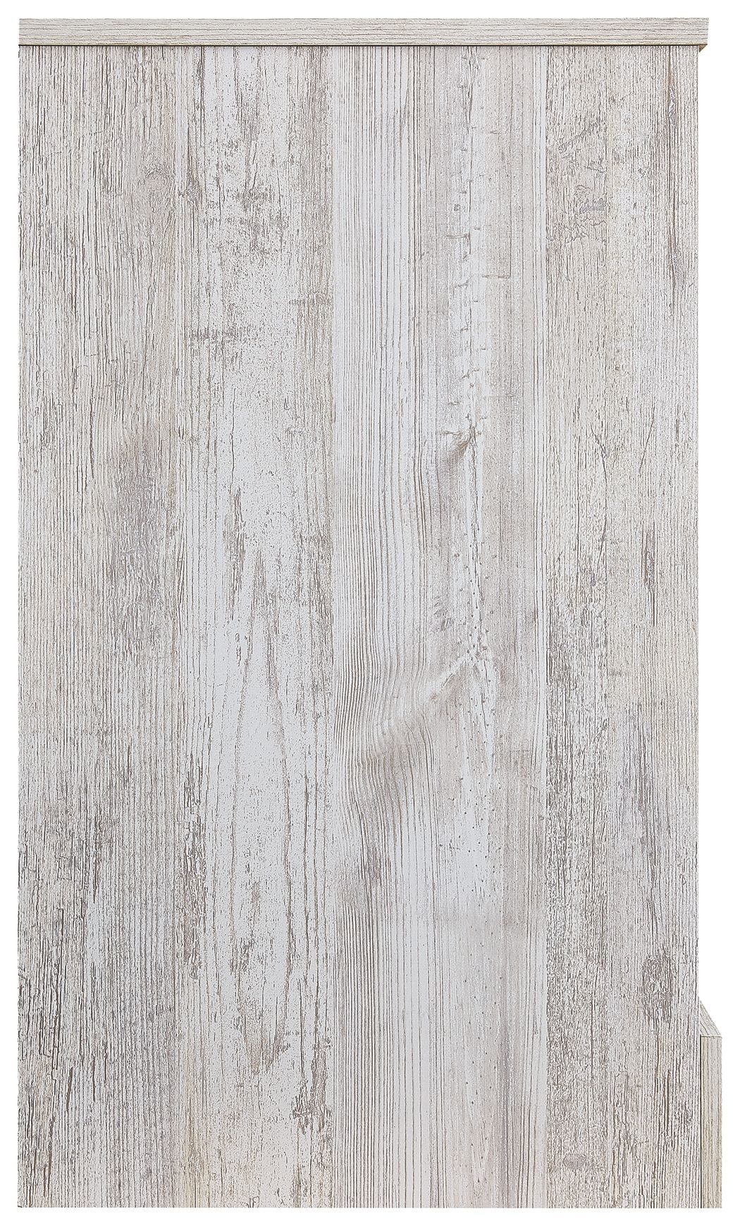 Paxberry - Whitewash - Six Drawer Dresser - Vinyl-Wrapped by Signature Design by Ashley® | Bel Furniture