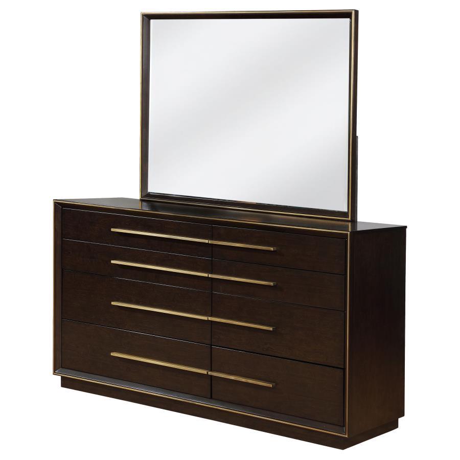 Durango - 8-Drawer Dresser With Mirror by CoasterElevations | Bel Furniture