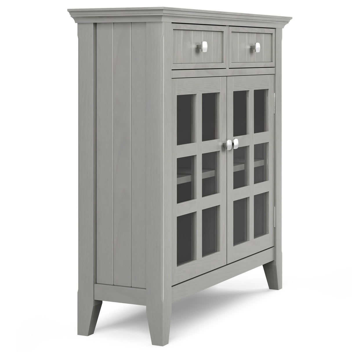 Acadian - Handcrafted Entryway Storage Cabinet by Simpli-Home | Bel Furniture