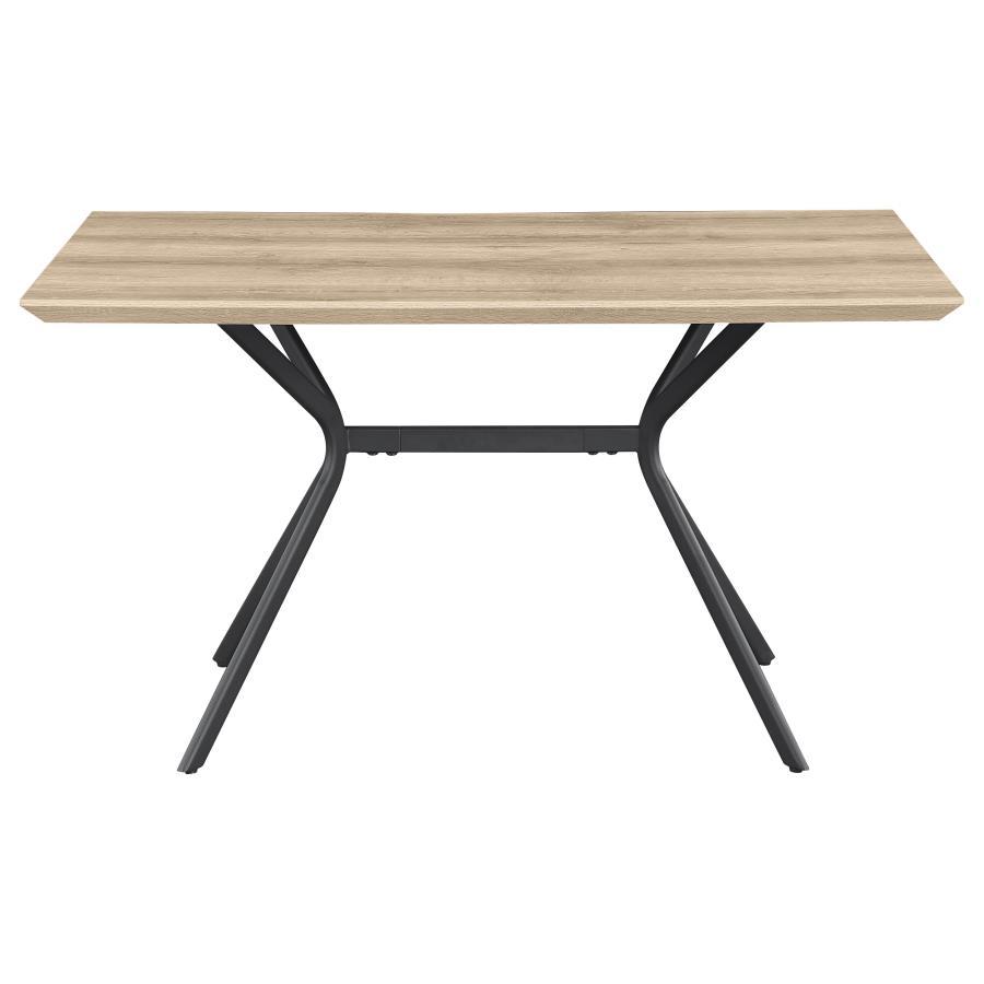 Edgecreek - Composite Wood Dining Table - Light Brown by Coaster Fine Furniture | Bel Furniture