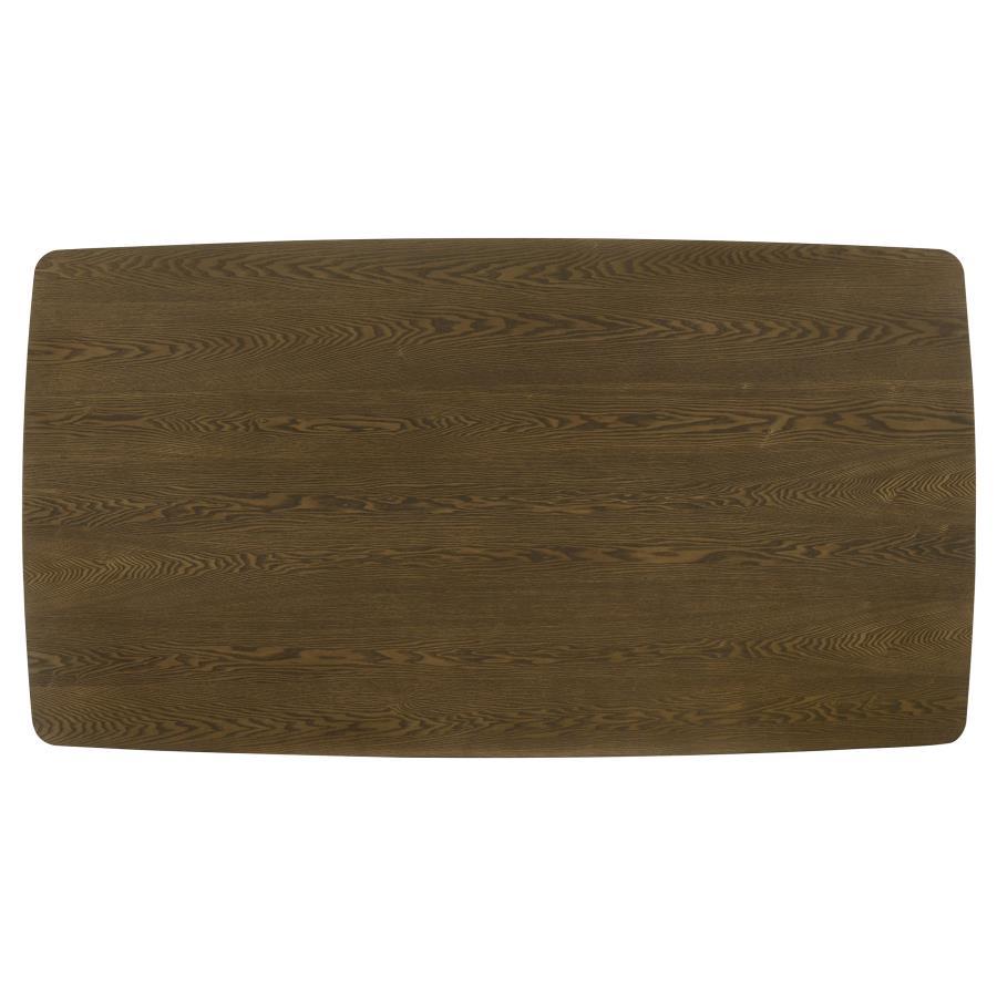 Ottowa - Rectangular Wood Dining Table - Brown by Coaster Fine Furniture | Bel Furniture