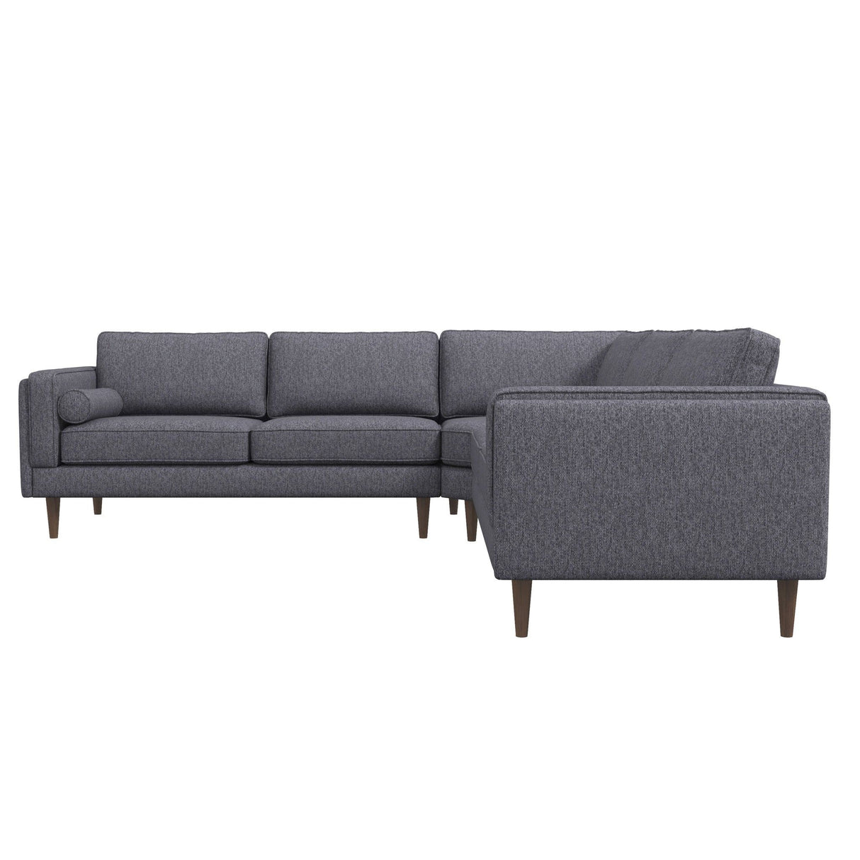 Amber - Velvet Corner Sectional Sofa
