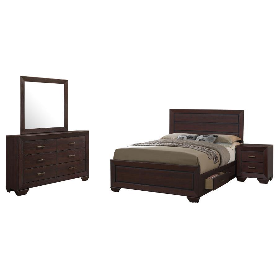 Kauffman - Transitional Storage Bed Bedroom Set by CoasterEveryday | Bel Furniture