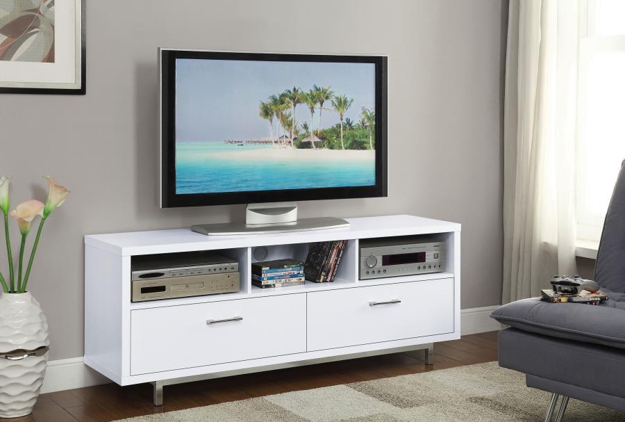 Casey - 2-Drawer Engineered Wood 60" TV Stand by CoasterEssence | Bel Furniture