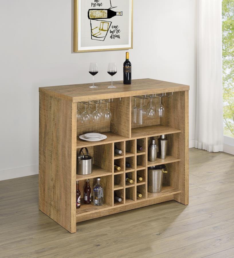 Topanga - Engineered Wood Freestanding Home Bar by Coaster Fine Furniture | Bel Furniture