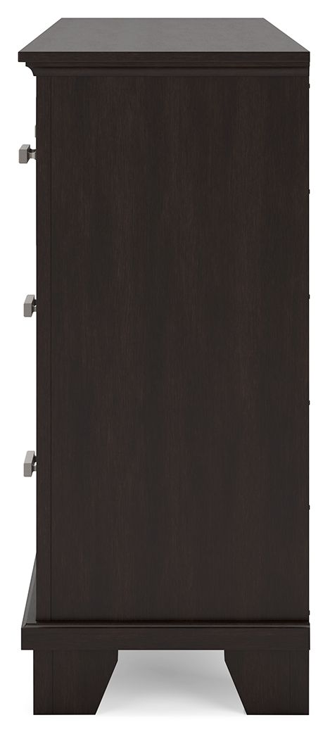 Covetown - Dark Brown - Dresser by Signature Design by Ashley® | Bel Furniture