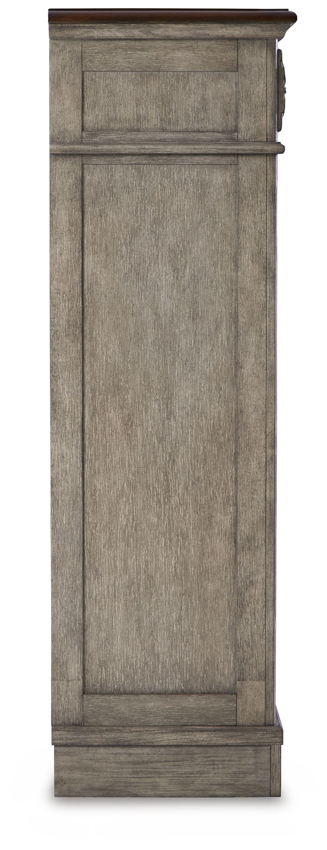 Lodenbay - Antique Gray - Five Drawer Chest by Signature Design by Ashley® | Bel Furniture