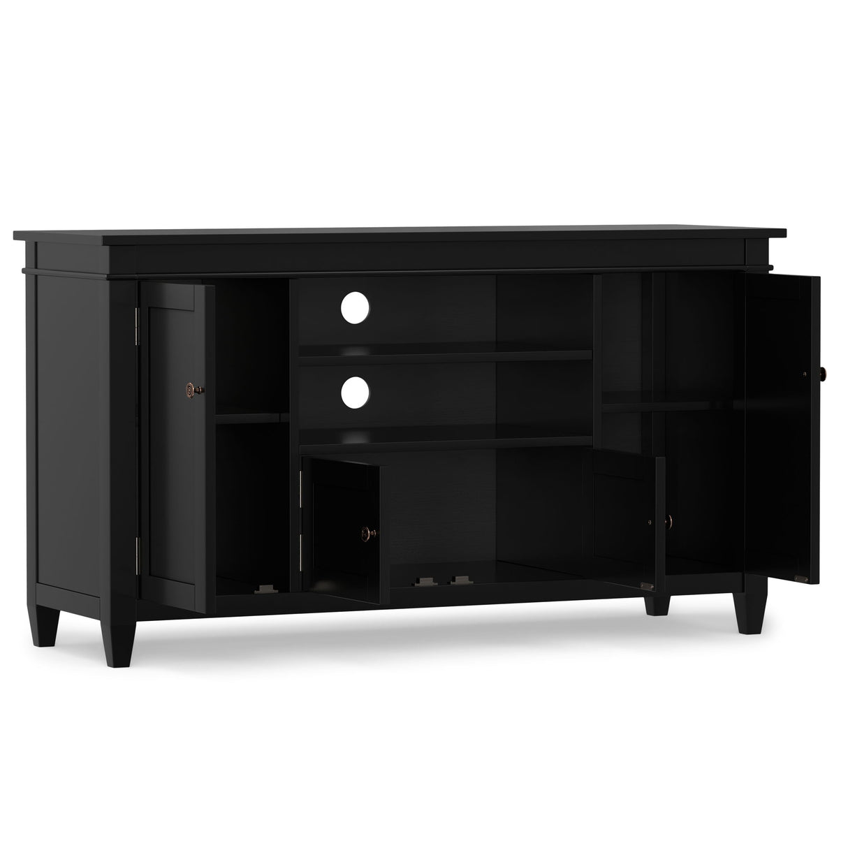 Carlton - TV Media Stand by Simpli-Home | Bel Furniture