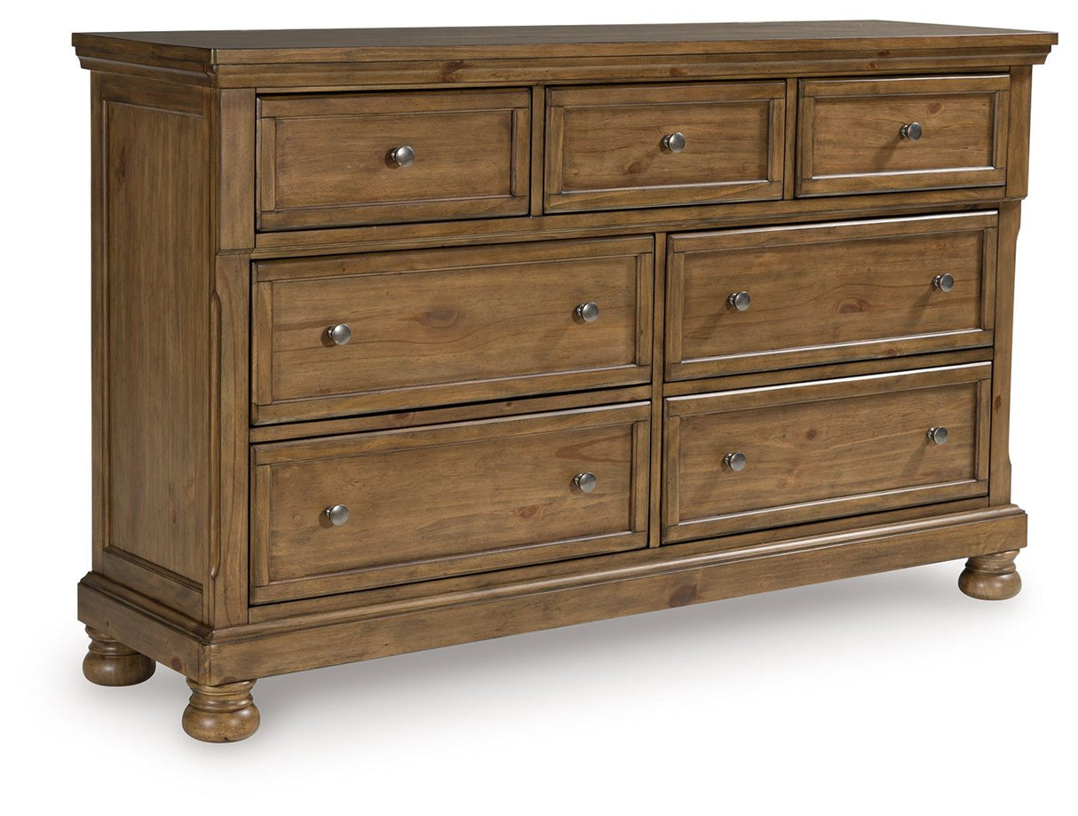 Feddinger - Medium Brown - Dresser by Signature Design by Ashley® | Bel Furniture