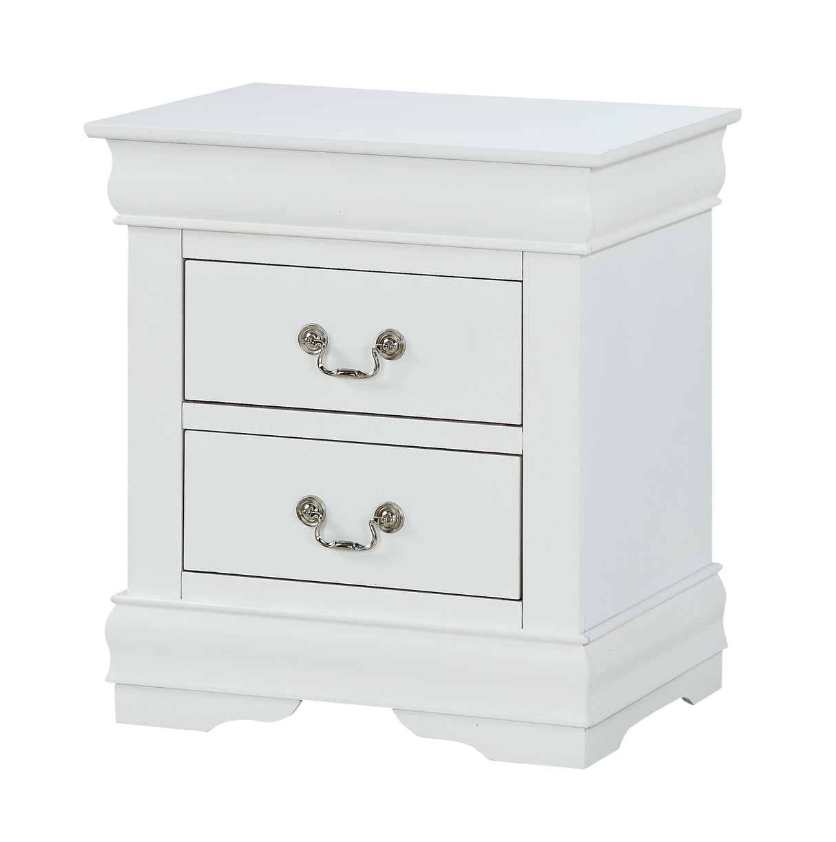 Louis Philip - Nightstand White by Crown Mark | Bel Furniture