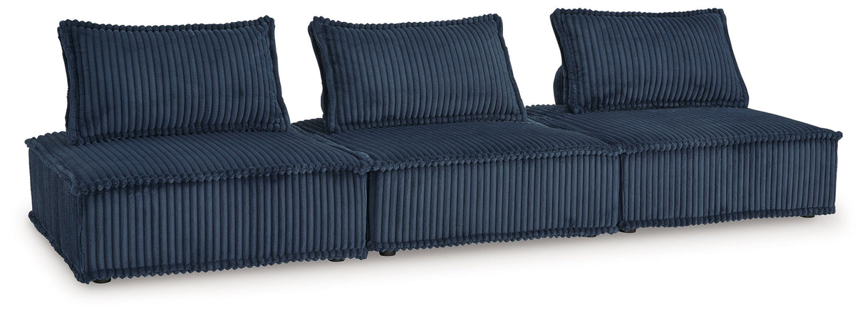 Bales - Sectional Blue 3 Pc. Modular Seating by Signature Design by Ashley® | Bel Furniture