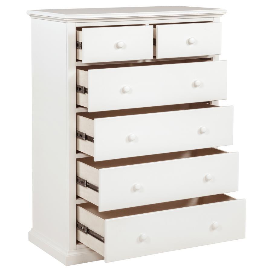 Sumerlin - 6-Drawer Bedroom Chest Of Drawers by Coaster Fine Furniture | Bel Furniture