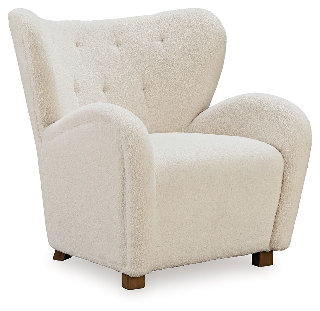 Larbell - Accent Chair White by Signature Design by Ashley® | Bel Furniture
