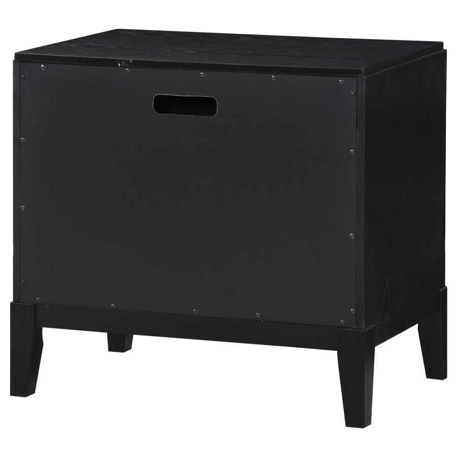 Brookmead - 2-Drawer Nightstand - Black by Coaster Fine Furniture | Bel Furniture