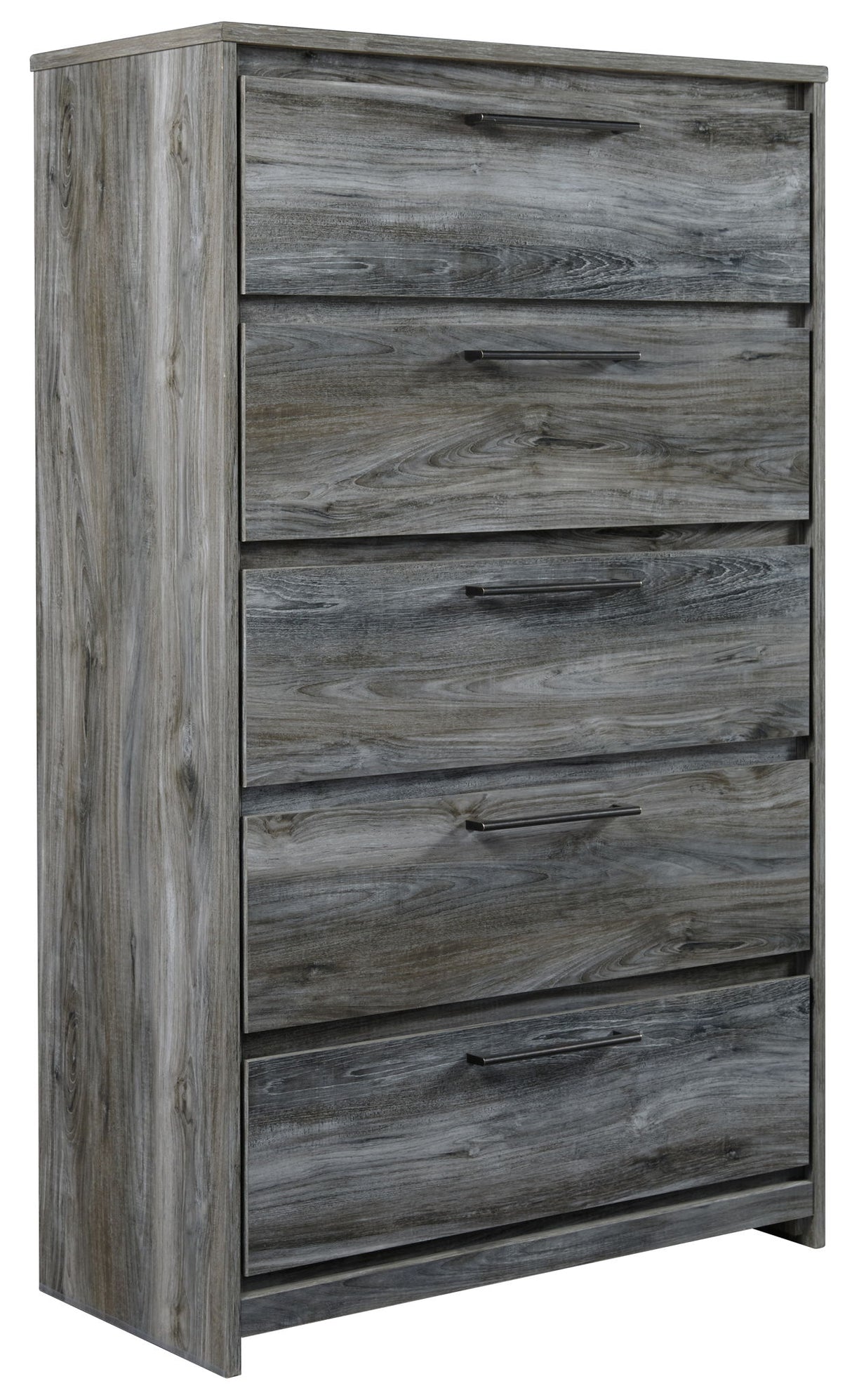 Baystorm - Five Drawer Chest Gray by Signature Design by Ashley® | Bel Furniture
