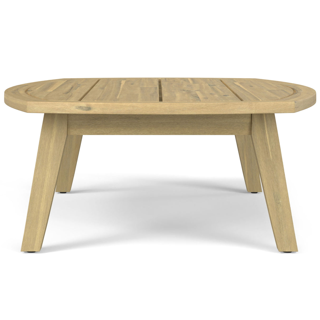 Parkside - Outdoor Coffee Table - Light Teak by Simpli-Home | Bel Furniture