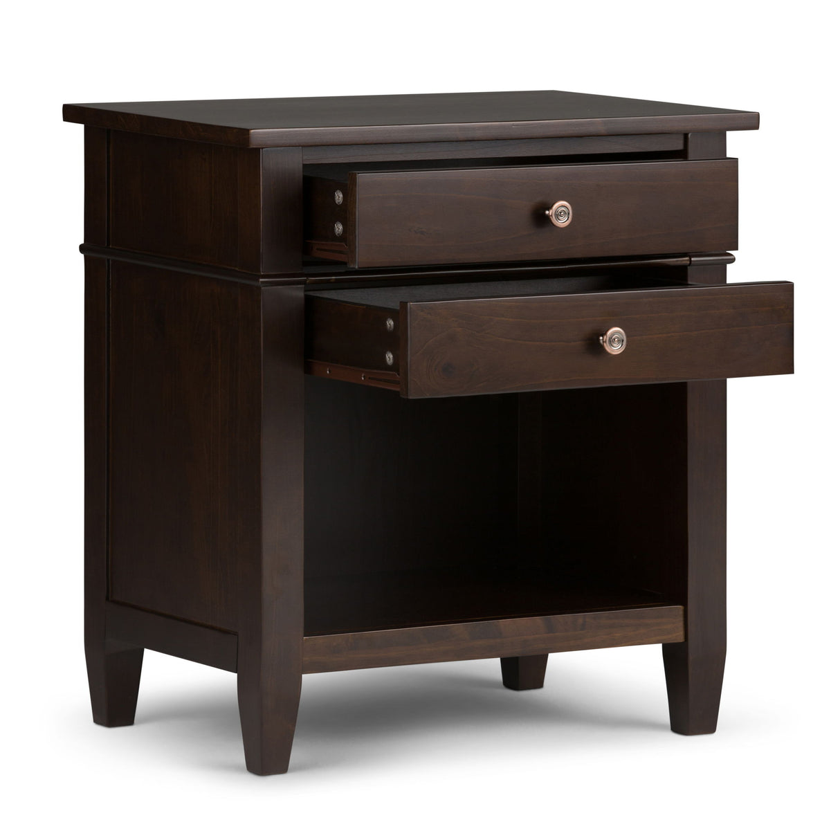 Carlton - Bedside Table, Handcrafted by Simpli-Home | Bel Furniture