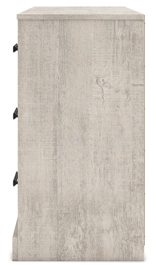 Shawburn - Whitewash - Six Drawer Dresser by Signature Design by Ashley® | Bel Furniture