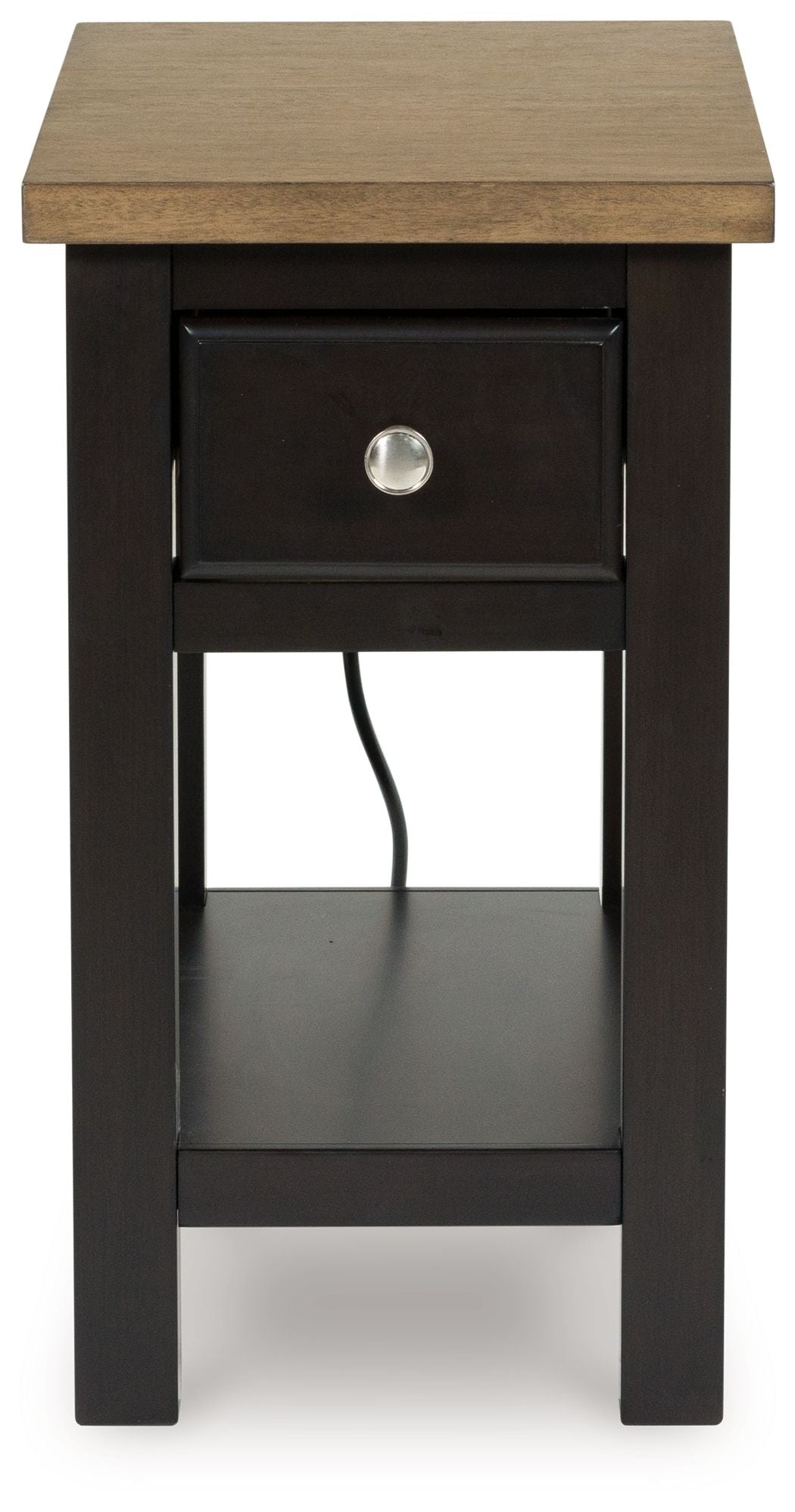Drazmine - Brown - Chair Side End Table by Signature Design by Ashley® | Bel Furniture