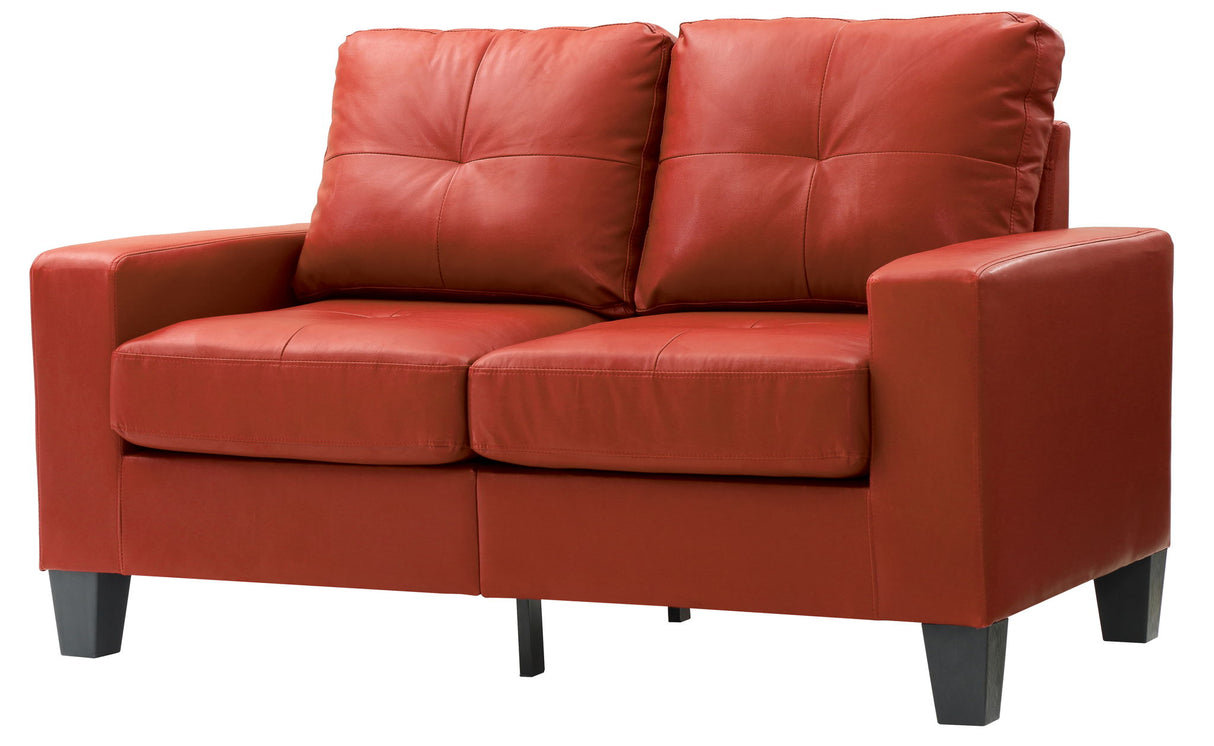 Newbury - Track Arm Loveseat For Cozy Spaces