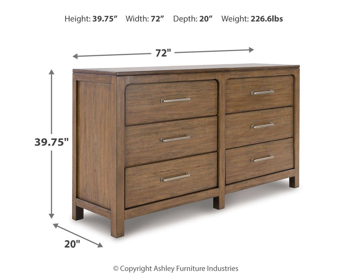 Cabalynn - Light Brown - Dresser by Signature Design by Ashley® | Bel Furniture