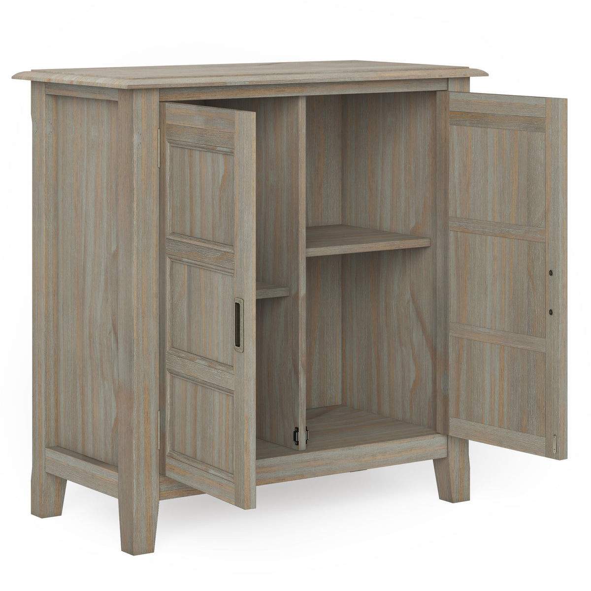 Burlington - Low Storage Cabinet - Light Brown
