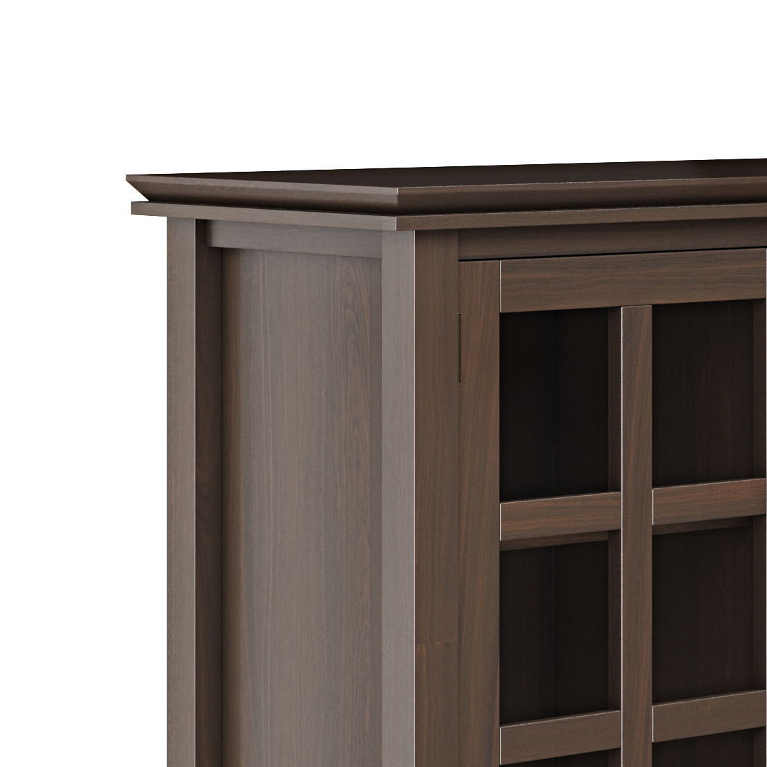 Artisan - Handcrafted Medium Storage Cabinet by Simpli-Home | Bel Furniture