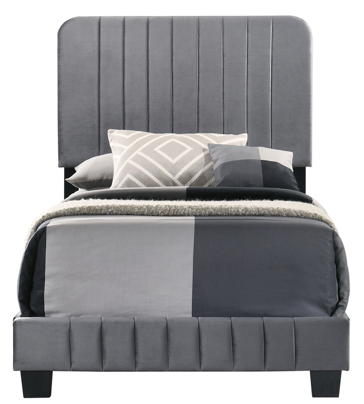 Channel Tufted Bed - view 35