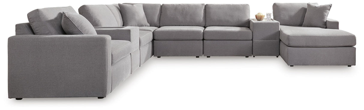 Modmax - U-Shaped Sectional - Granite