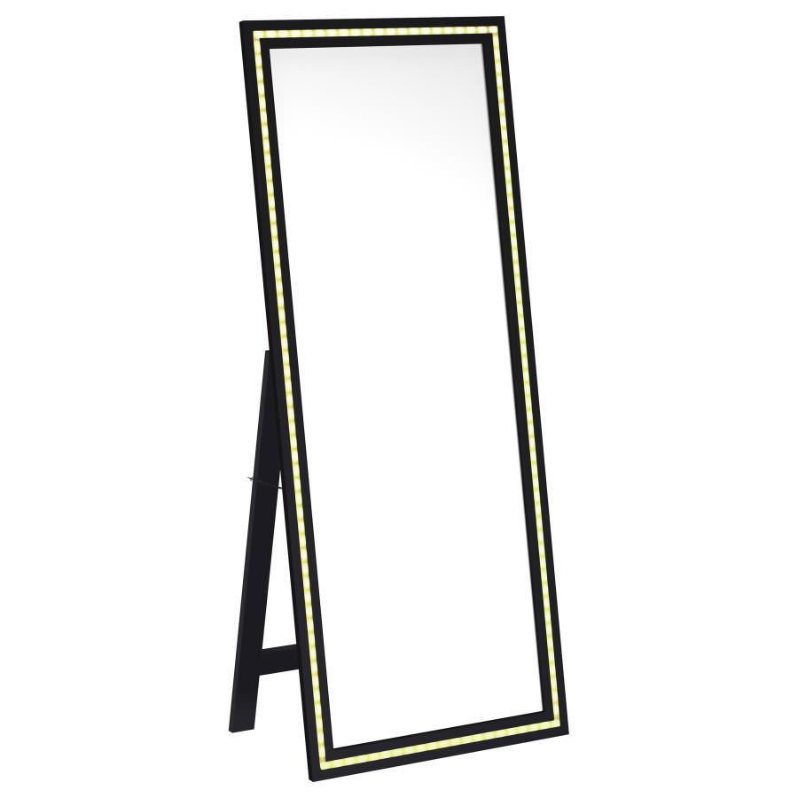 Windrose - Tempered LED Standing Mirror by Coaster Fine Furniture | Bel Furniture