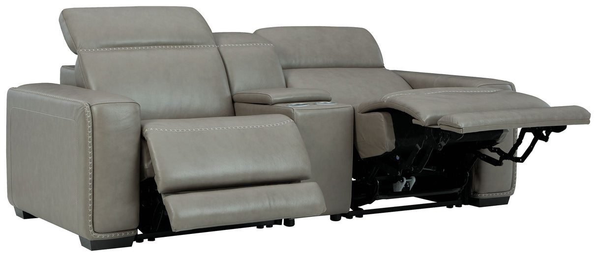 Correze - Power Reclining Sectional by Signature Design by Ashley® | Bel Furniture