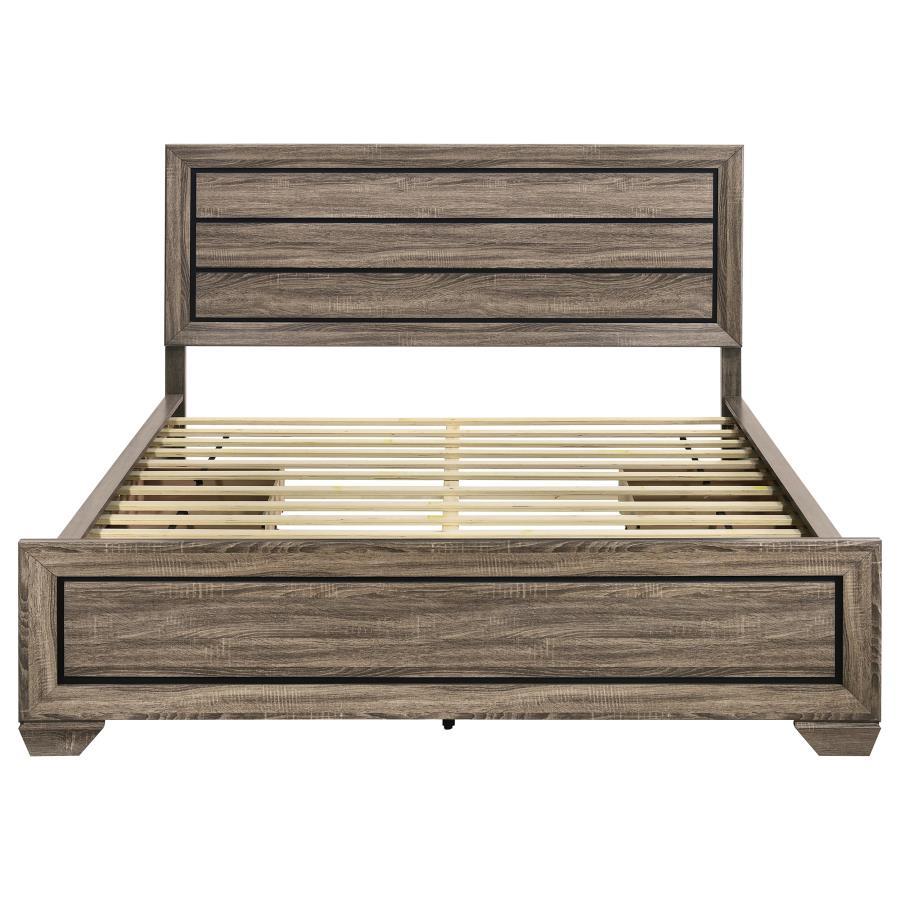Kauffman - Wood Storage Panel Bed by CoasterEveryday | Bel Furniture