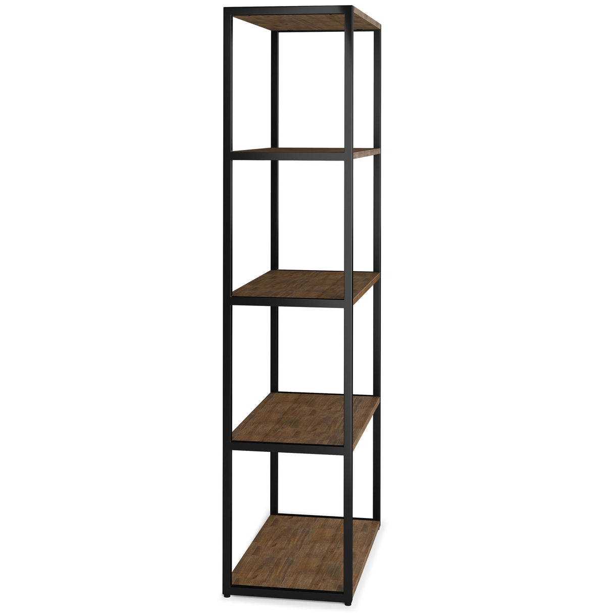 Ralston - Bookcase - Rustic Natural Aged Brown by Simpli-Home | Bel Furniture
