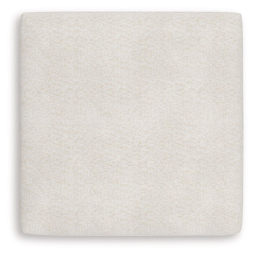 Donelson Creek - Vanilla - Oversized Accent Ottoman by Benchcraft® | Bel Furniture