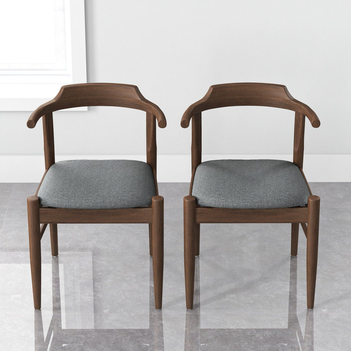 Daisy - Mid-Century Modern Dining Chair (Set of 2)