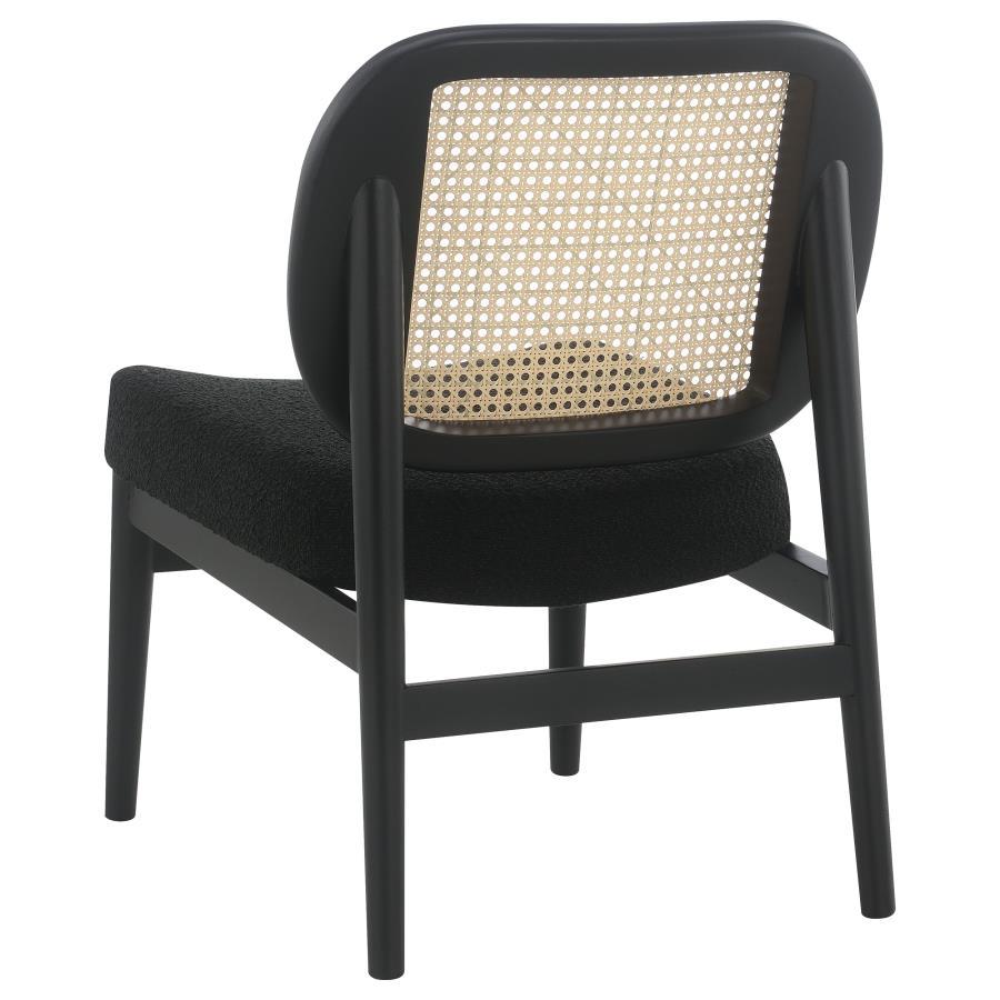 Rayo - Rattan Cane Back Accent Chair With Padded Seat by Coaster Fine Furniture | Bel Furniture