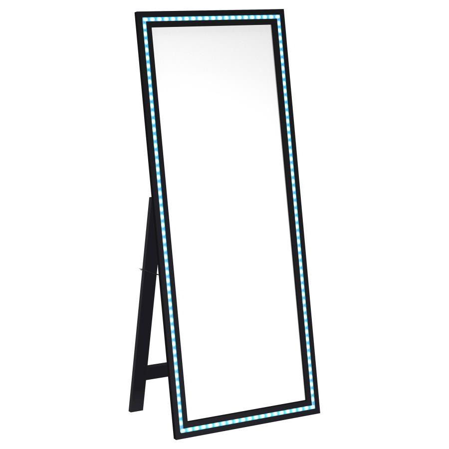 Windrose - Tempered LED Standing Mirror by Coaster Fine Furniture | Bel Furniture