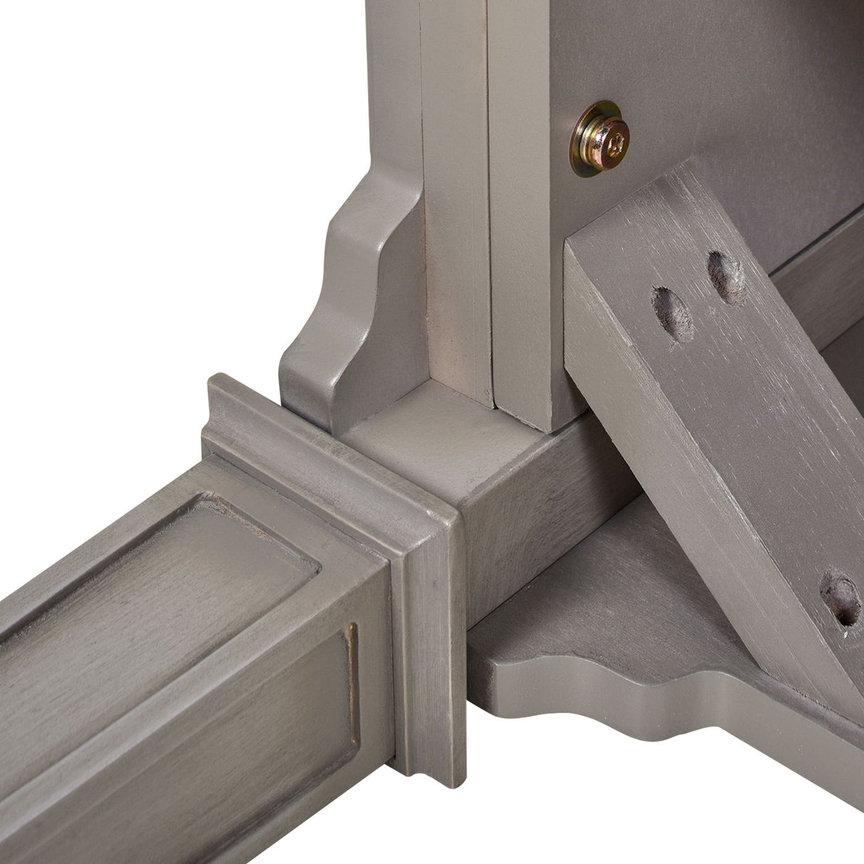 Dauphin - 5 Drawer Executive Desk by Jennifer Taylor Home | Bel Furniture