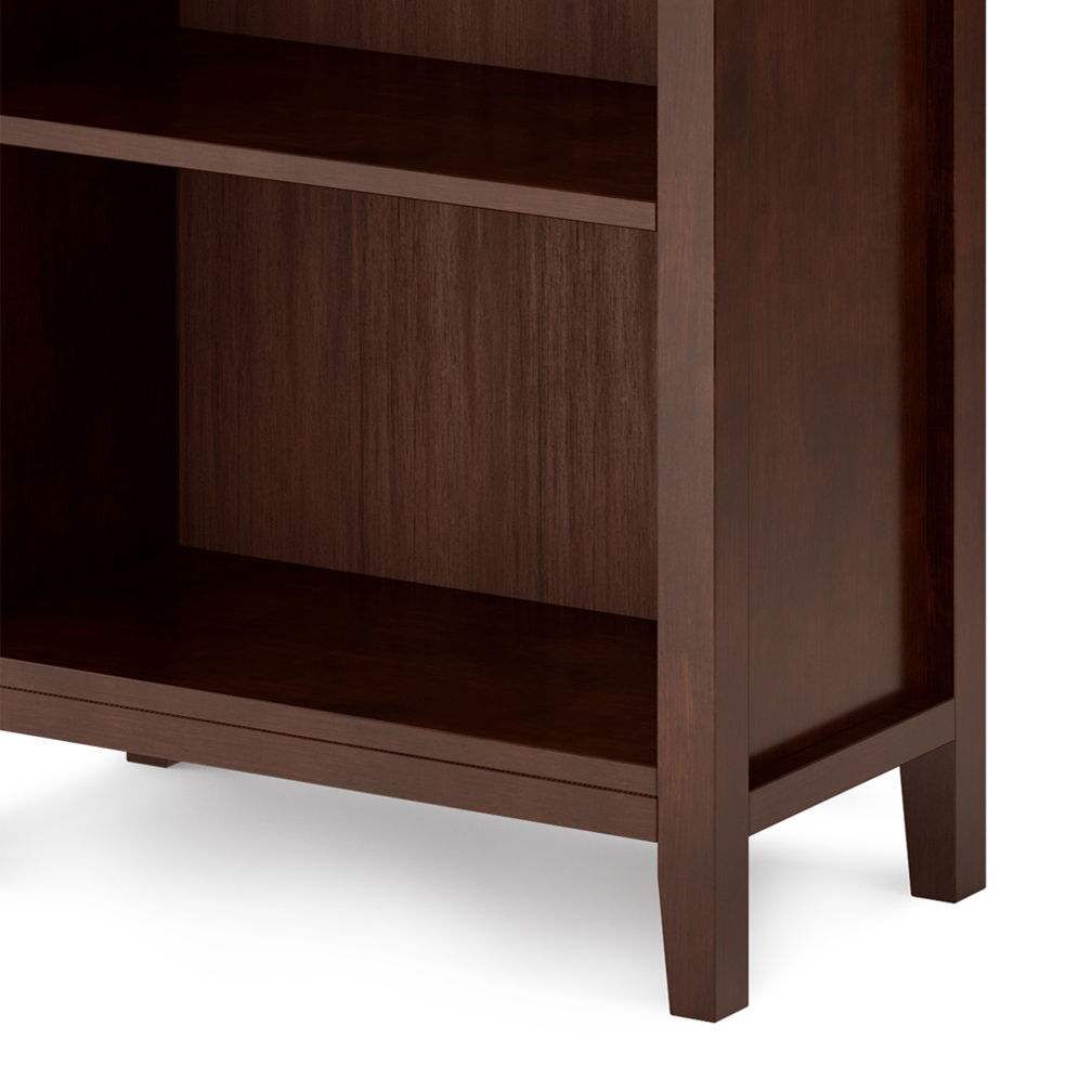 Artisan - 5 Shelf Bookcase, Handcrafted by Simpli-Home | Bel Furniture