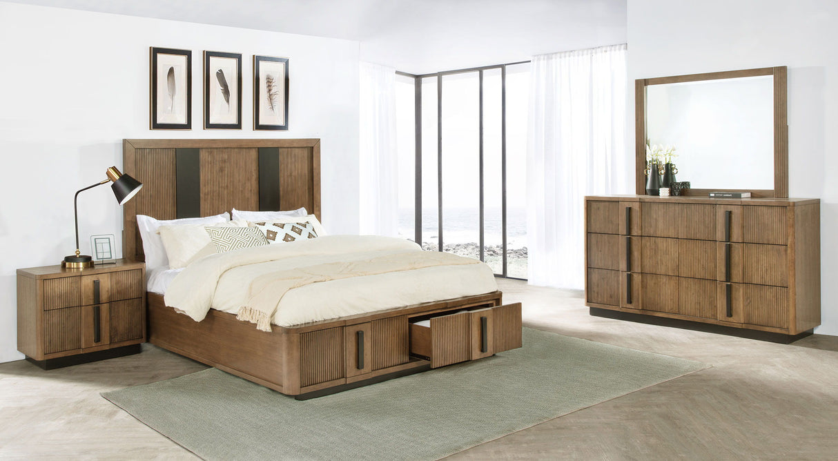Terrace - Bedroom Set Light Brown by Coaster Fine Furniture | Bel Furniture
