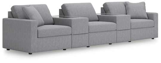 Modmax - Straight Sectional - Granite