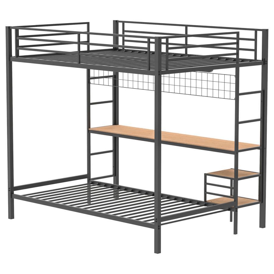 Campus - Metal Workstation Bunk Bed